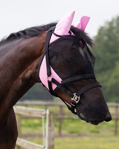 Bonnet anti mouche avec clapet de nez détachable