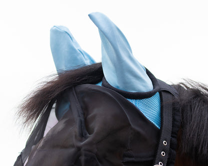 Bonnet anti mouche avec clapet de nez détachable