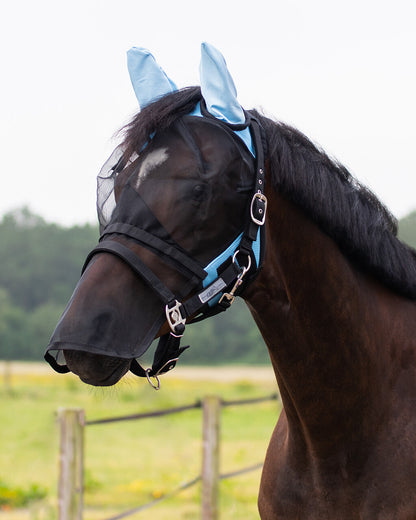 Bonnet anti mouche avec clapet de nez détachable
